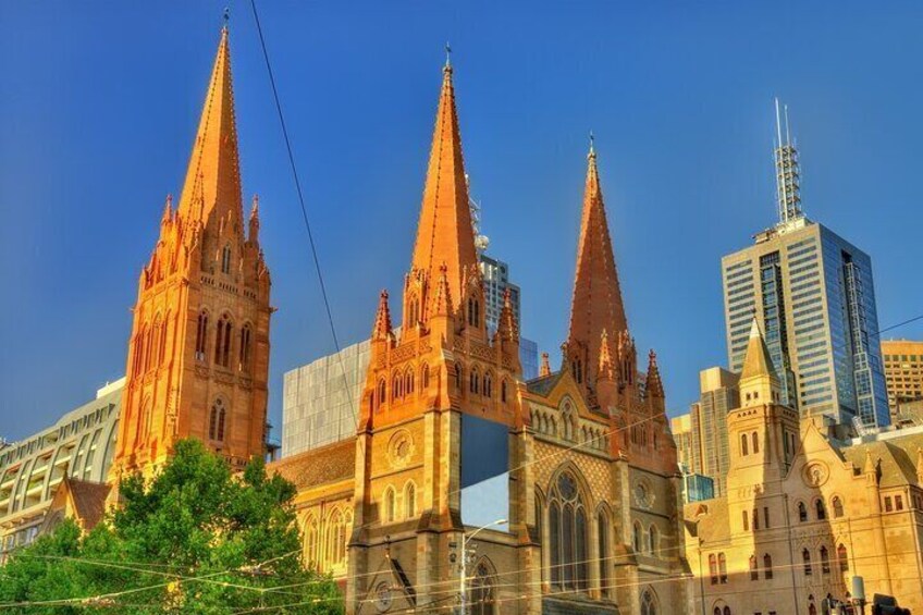 Melbourne’s Divine Pathways: Cathedrals and Parklands Tour