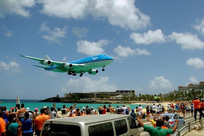 Sunset Maho Beach