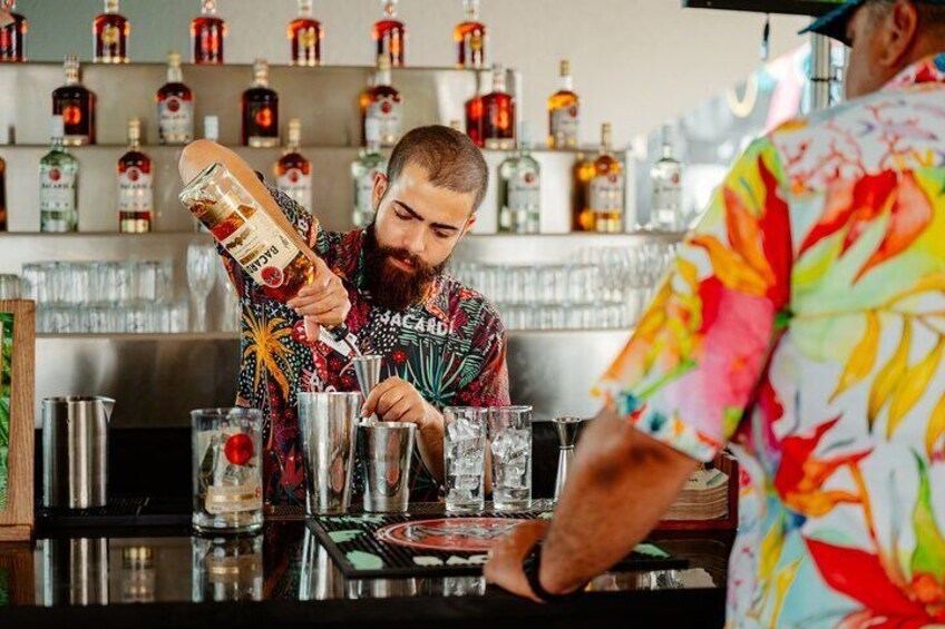 Mixology Class at Casa BacardÍ in Puerto Rico