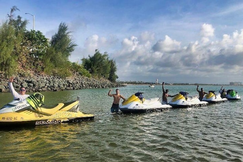 Jet Ski Tour from Isla Verde