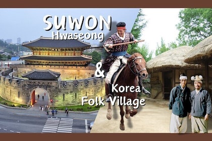 Suwon Hwaseong Fortress (Option: Folk Village) Tour from Seoul