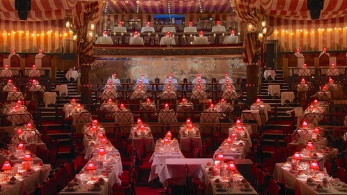 The Moulin Rouge Christmas Time Dinner Show - Paris 