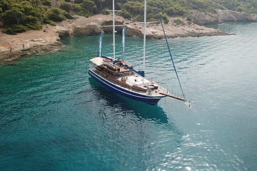 Our boat Calypso A