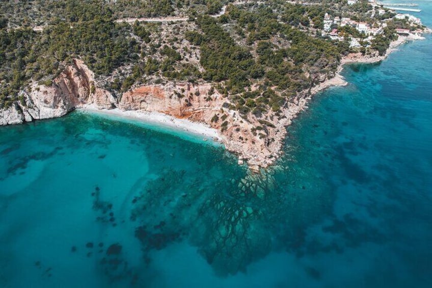 All Day Cruise -3 Islands to Agistri,Moni, Aegina with lunch and drinks included