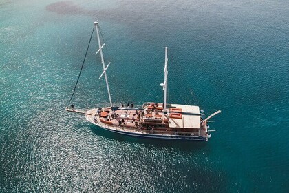 Croisière d'une journée : 3 îles à Agistri, Moni, Égine avec déjeuner et bo...