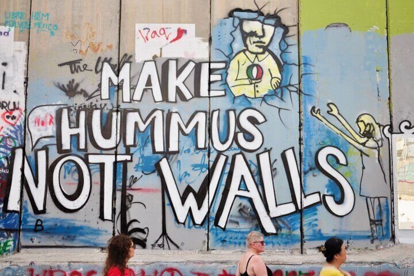Separation Barrier - Make Hummus Not Walls