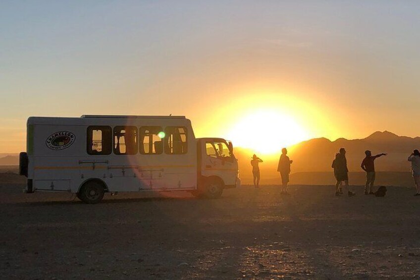 Sunrise in the Namib Naukluft Park
