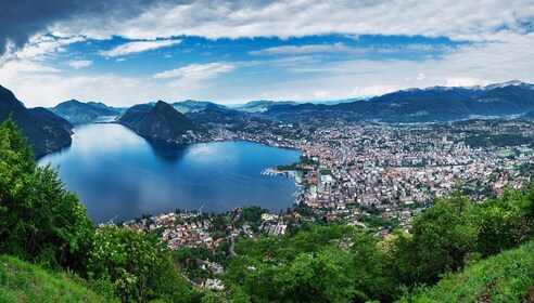 Desde Como: Lugano y Bellagio con un encantador crucero en barco