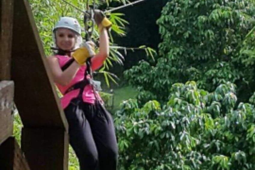 Zip lining Adventure