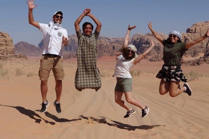 Experience Petra & Wadi Rum in One Day From Amman