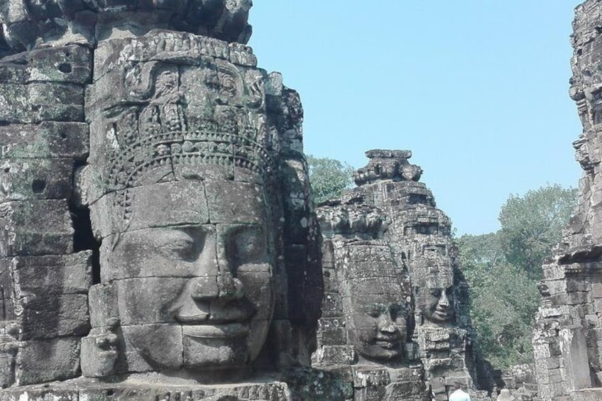 Bayon face