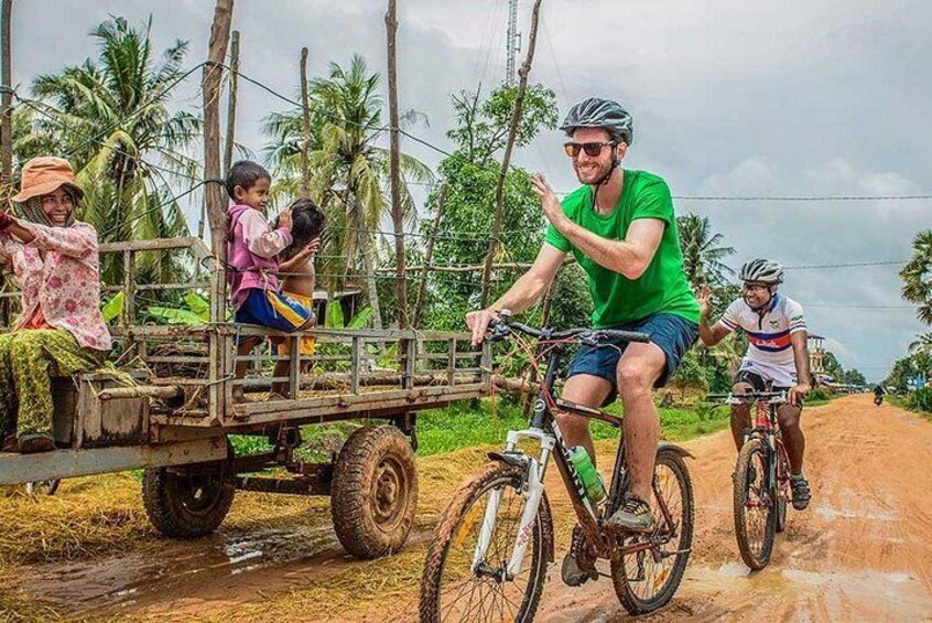 Siem Reap Countryside Ride - Grasshopper Adventures. Explore, connect and experience the real life of local Cambodians. 