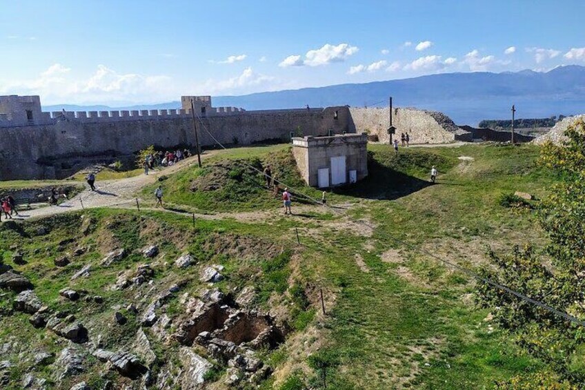 Inside the Samuil Castle