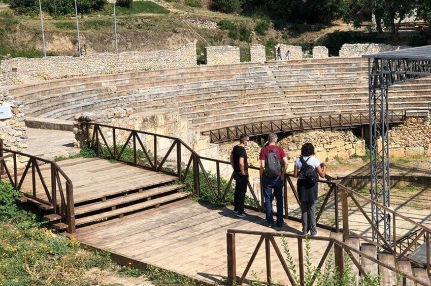 The amphitheatre of Ohrid 