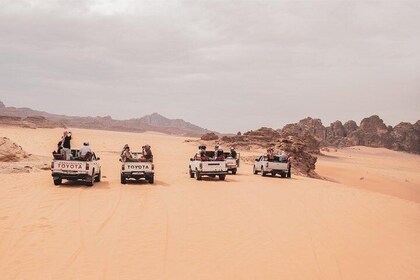 One Day Petra & Wadi Rum For 4 Travelers