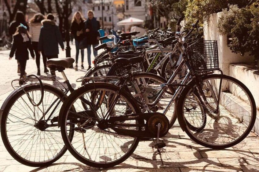 The city of bikes in Albania, Shkodra