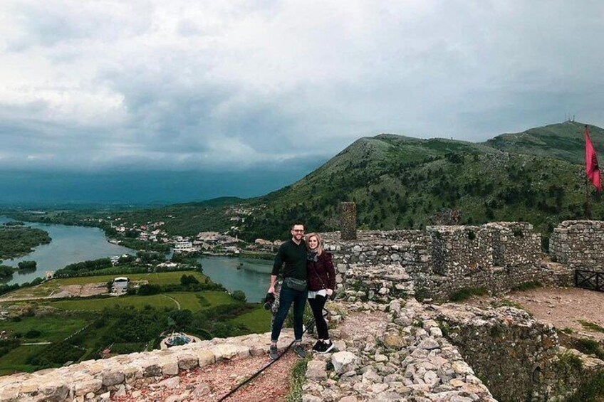 View from Shkoder castle, day tour from Tirana, ChooseBalkans