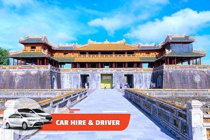 รถเช่าและคนขับ: Hue Imperial City เต็มวันจากดานัง