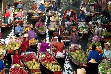 BANGKOK: Damnern Saduak Floating Market, Thai House