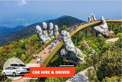 Autovermietung & Fahrer: Ganztägiger Besuch der Ba Na Hills von Da Nang aus