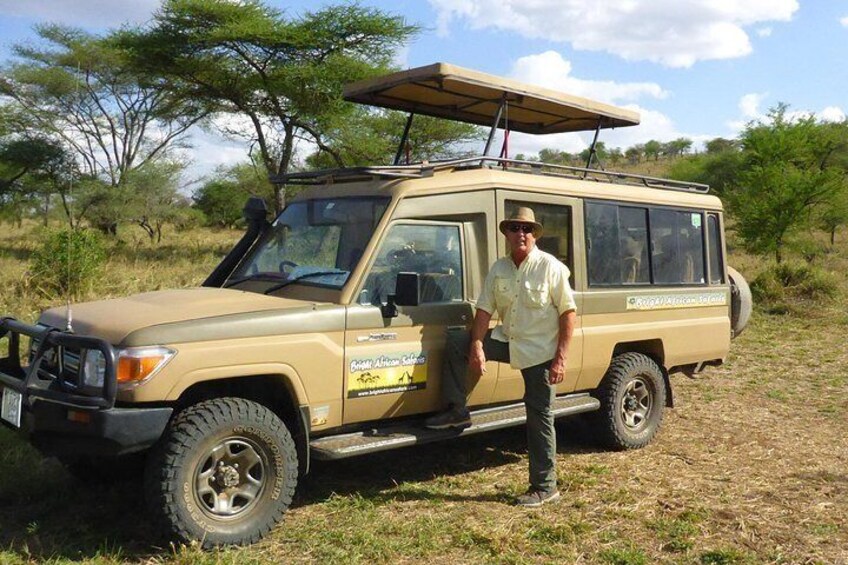 Our safari jeep