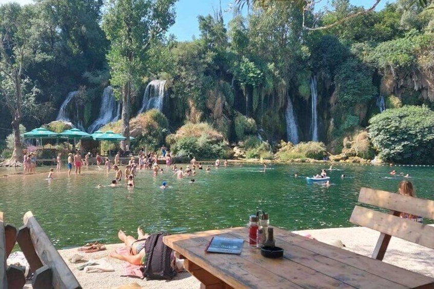 Mostar and Kravice Waterfalls from Dubrovnik