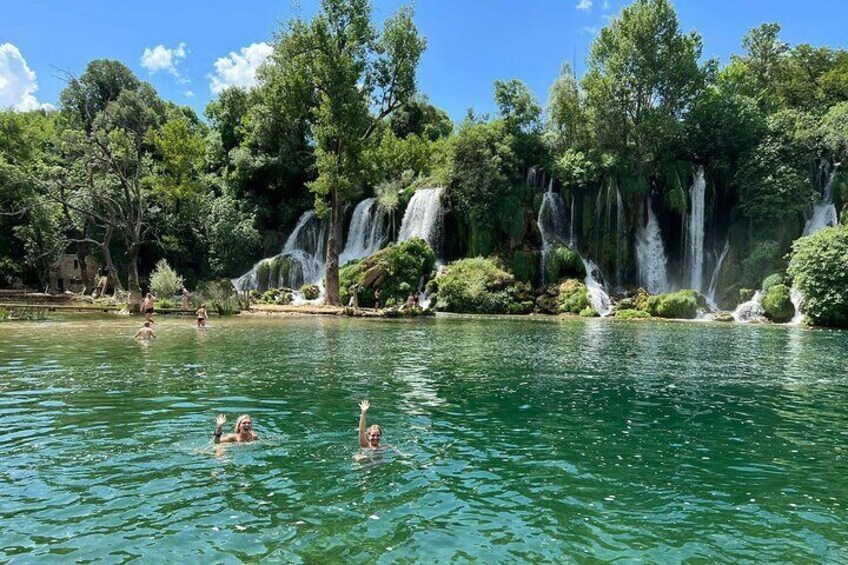  Mostar and Kravice Waterfalls from Dubrovnik