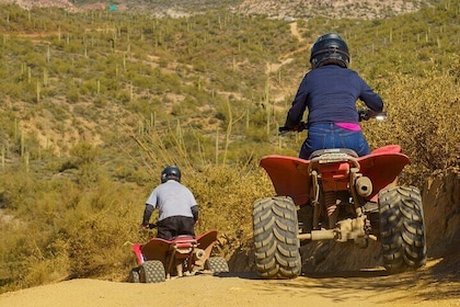 ATV 导游带领的亚利桑那州沙漠之旅
