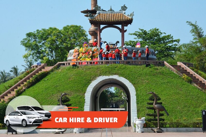 Car Hire & Driver: Camp Carol, Dakrong bridge, HCM trail from Hue