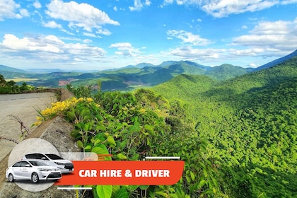 Alquiler de coche y conductor: Visita el Parque Nacional de Bach Ma desde H...