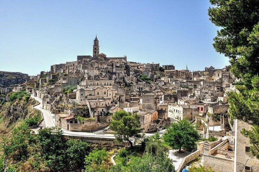 MATERA - view of the canyon and the “Civita”