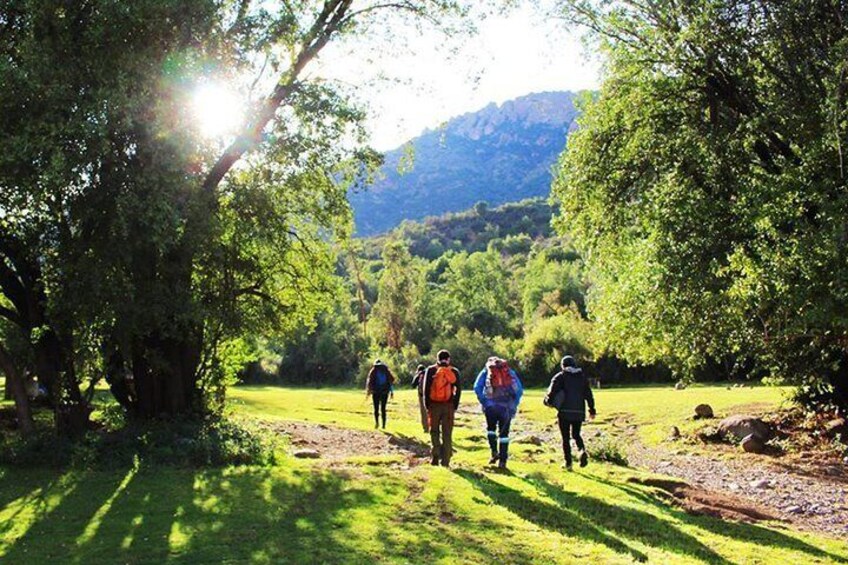 group hike chile