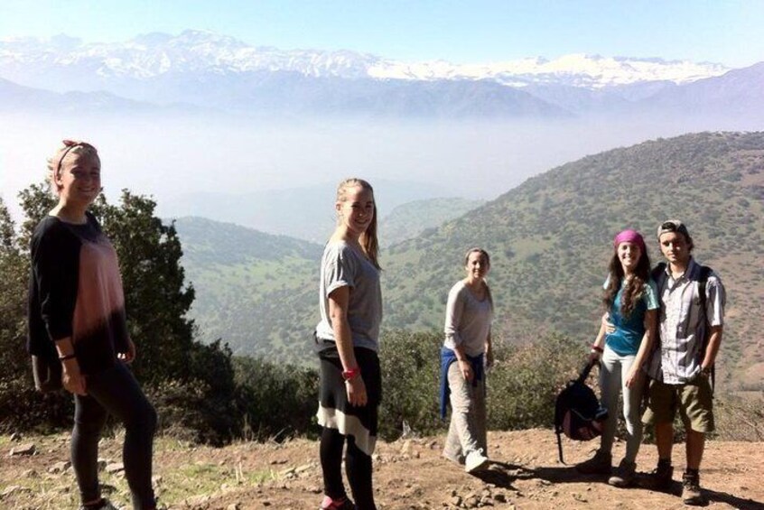 group trek manquehe hill