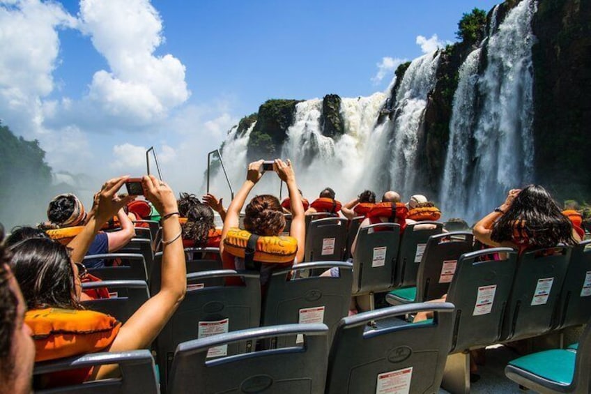 Iguazu Falls Tour, Boat Ride, Train, Safari Truck