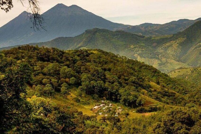 view from Hobbitenango
