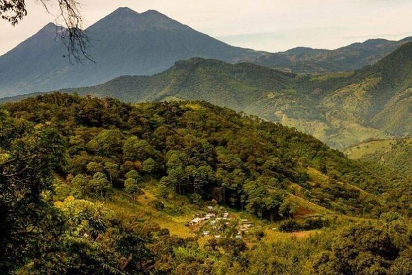 view from Hobbitenango