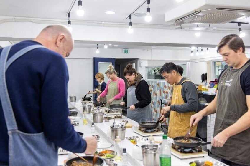 Cook 3 Authentic Korean Dishes with Local Market Tour