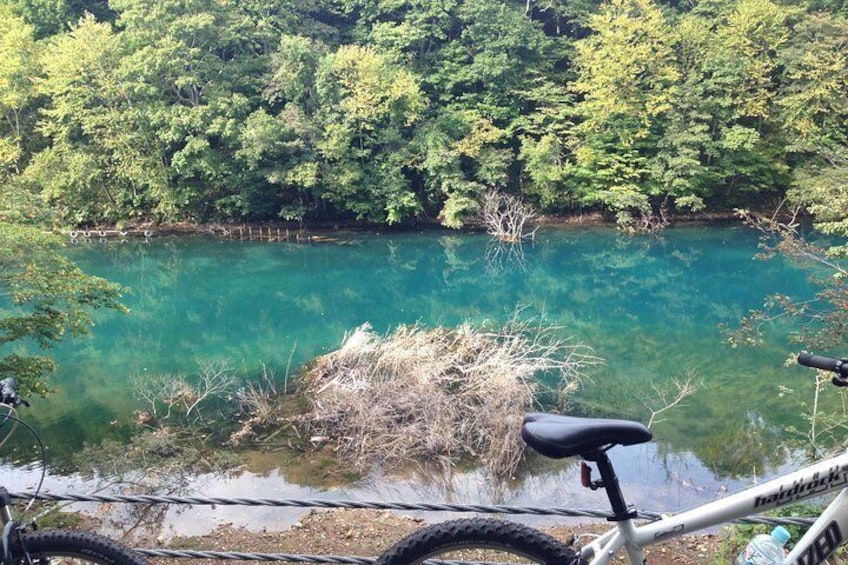 Lake Shikotsu Mountain Bike Tour from Sapporo