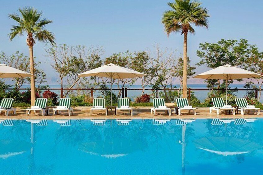 Day use with Lunch at Dead Sea (5 stars resort) Private transportation