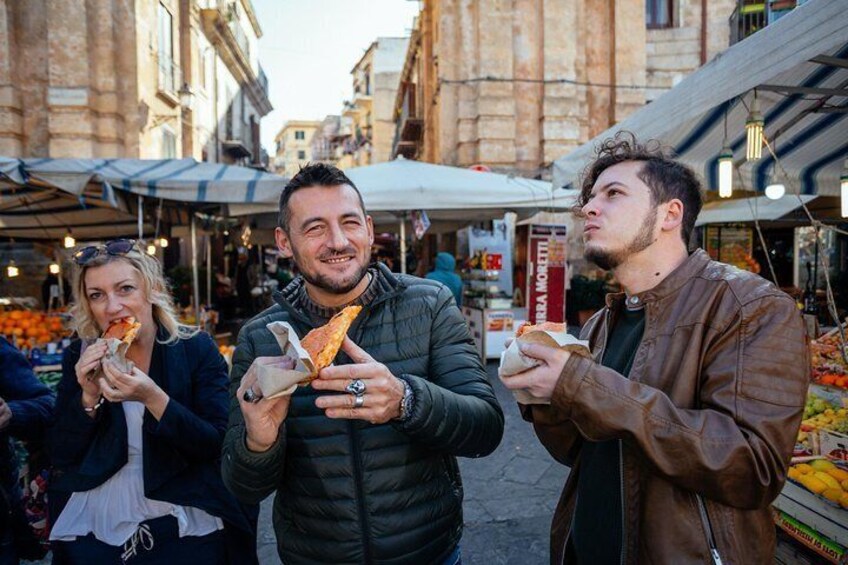 Try the classics: cannoli and espresso in your private tour