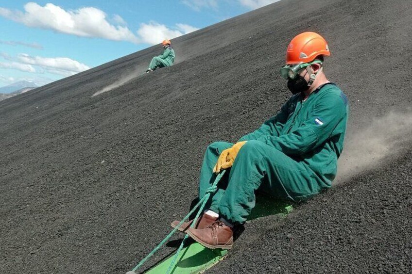 Volcano Boarding on Cerro Negro