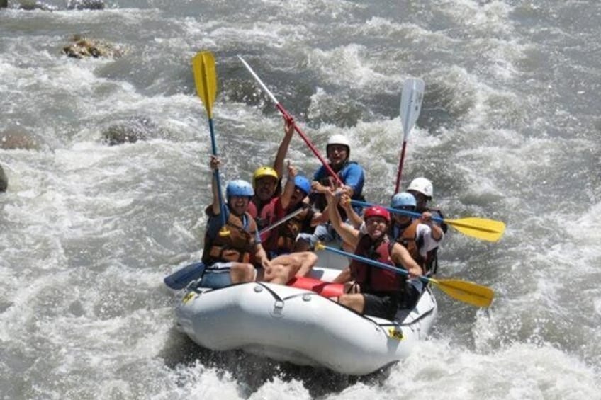 White water rafting near Medellin