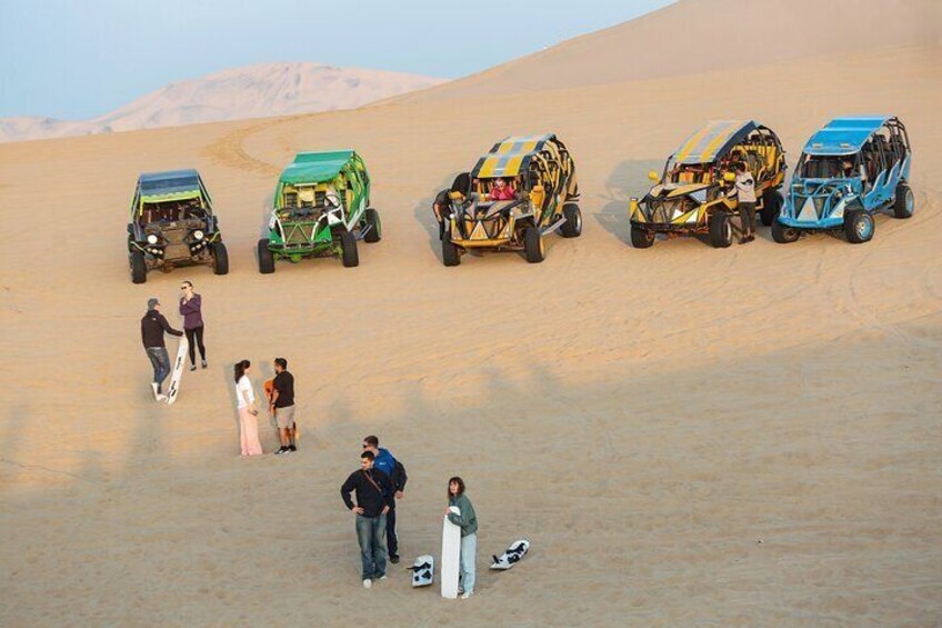 Buggy and Sandboarding in middle of the Desert - HUACACHINA