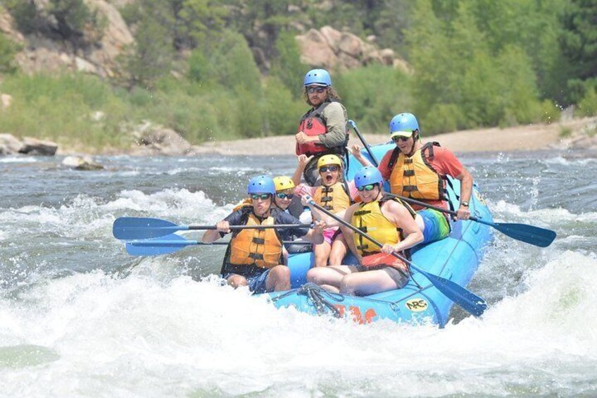 Browns Canyon Intermediate Rafting Trip Half Day