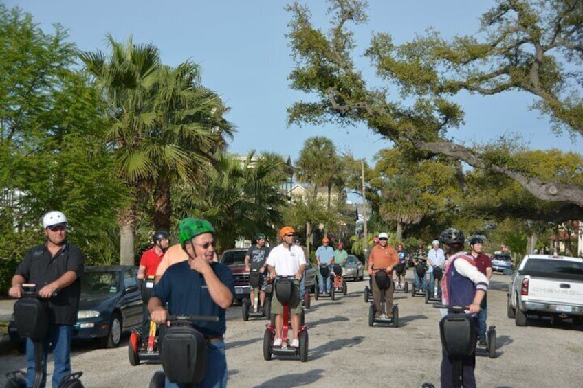 Segway Galveston Tree Carvings Tour