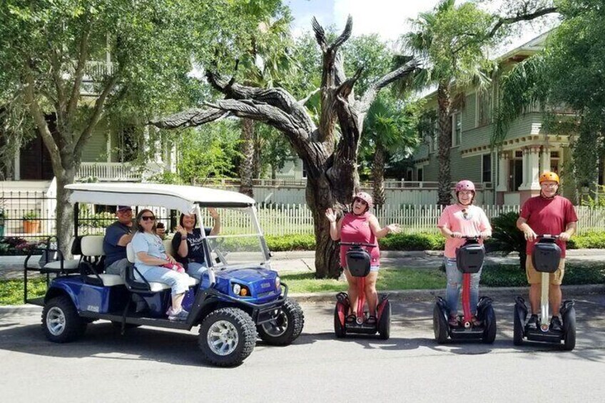 Segway Galveston Tree Carvings Tour