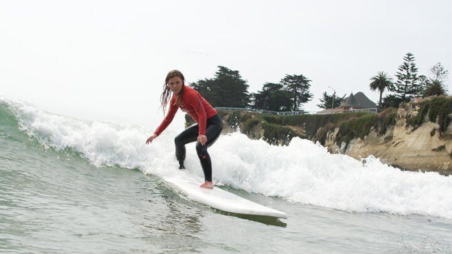Beginner Surf Lesson in Santa Cruz