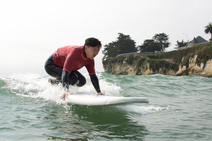 Beginner Surf Lesson in Santa Cruz