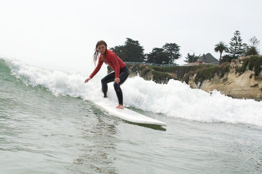 Beginner Surf Lesson in Santa Cruz