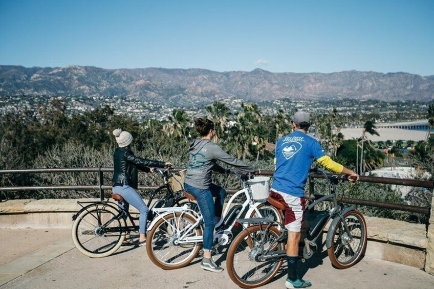 Secret view of the American Riviera and Santa Ynez Mountains!